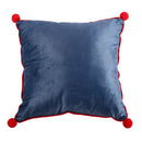 Gnome Sweet Gnome Polyester Cushion with Pom Poms