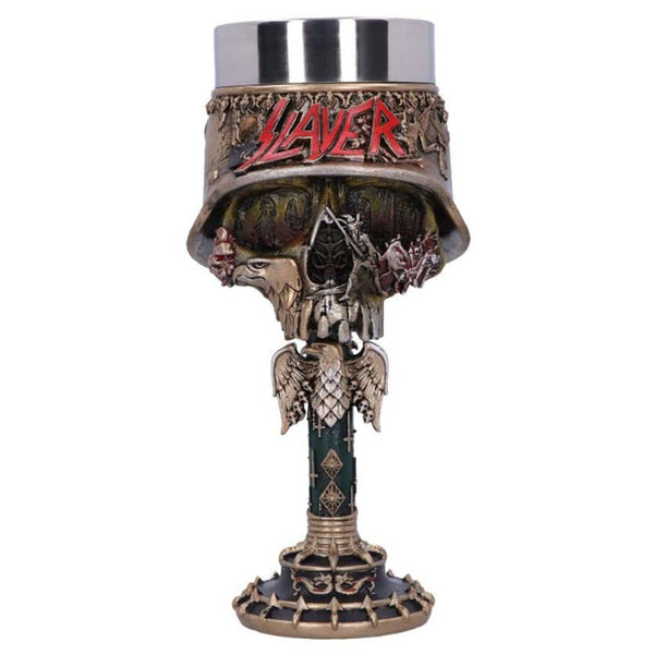 Slayer Eagle Helmet Skull Logo Goblet