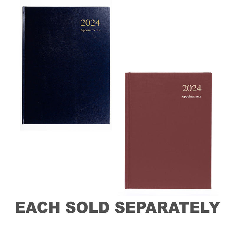 Collins Debden Essential Appt. A5 DTP 2024 Diary