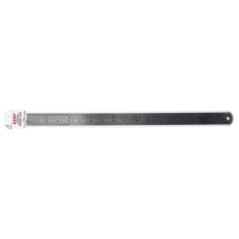 Kent Imperial en Metric Steel Ruler