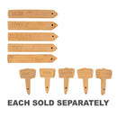 Caharin Veggie Markers Terracotta Set of 5