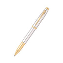 100 Stylo SS plaqué chrome/or