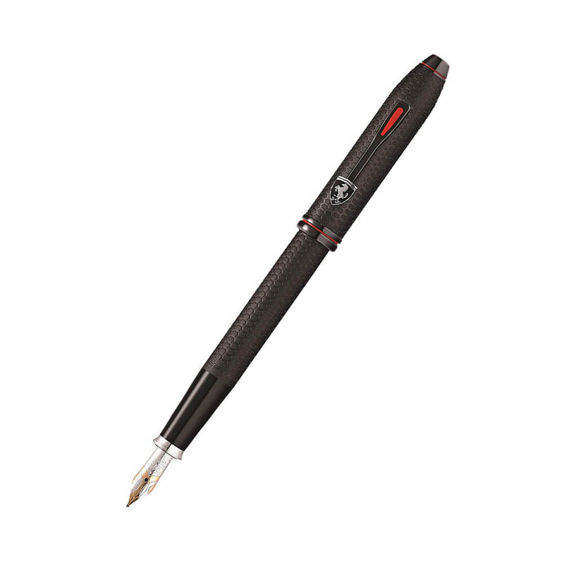 Stylo nid d'abeille Ferrari Townsend Brush BLK Etch