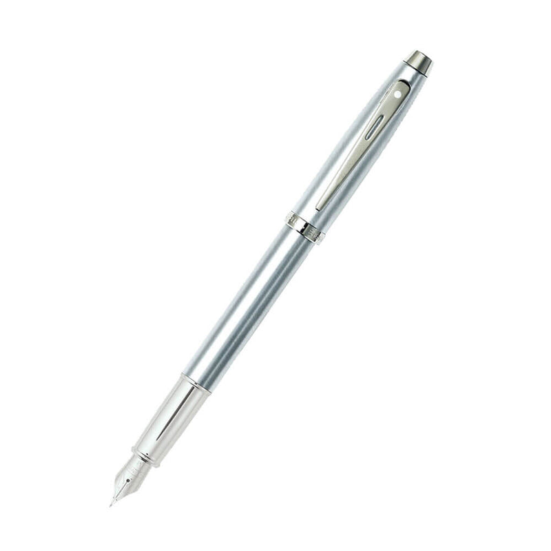 100 geborsteld chroom/nikkel vergulde pen