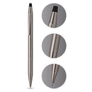 Classic Century Titanium Grey & MicroKnurl Mechanical Pencil