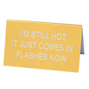 Say What Desk Sign Large