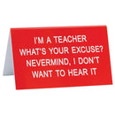 Grande enseigne de bureau Say What