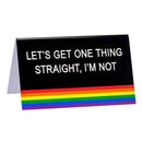 Grande enseigne de bureau Say What