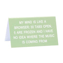 Grande enseigne de bureau Say What