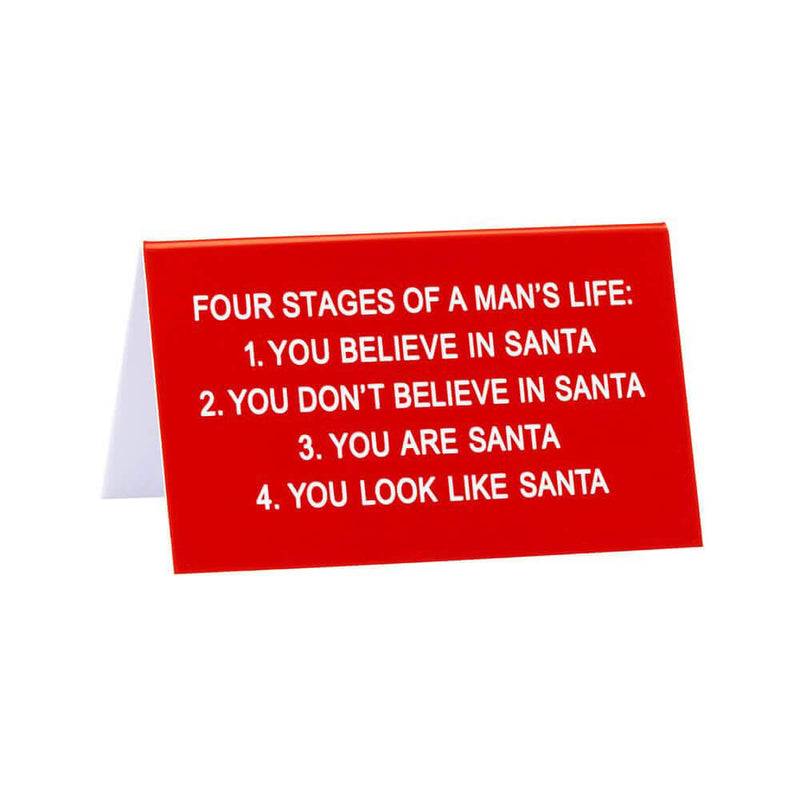 Grande enseigne de bureau Say What