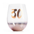Birthday Blush Stemless Glass