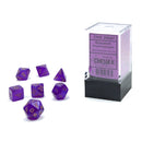 Mini Borealis Luminary Polyhedral 7-Die Set