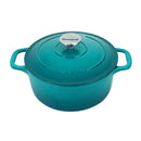 Chasseur rond Franse oven (mediterraan blauw)