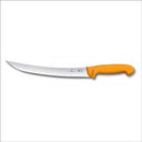 Swibo Curved Stiff Blade Butcher's Knife (Yellow)