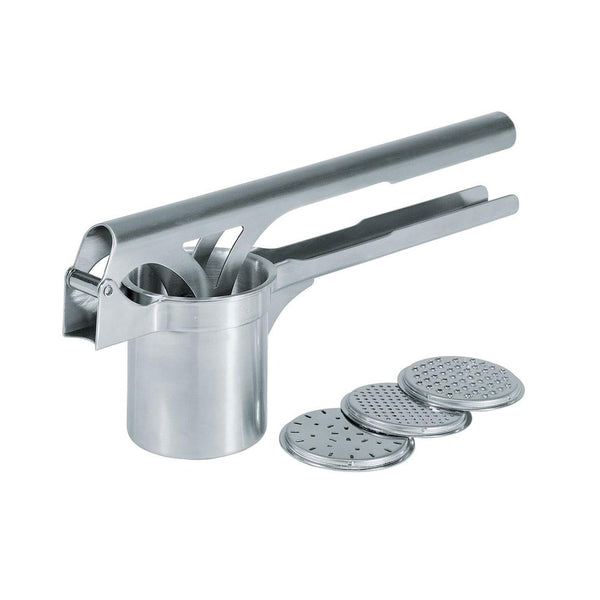 Gefu Tri Star Potato and Spaetzle Press with 3 Discs
