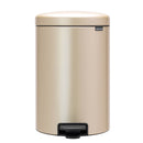 Brabantia Pedal Bin Newicon (M/Gold)