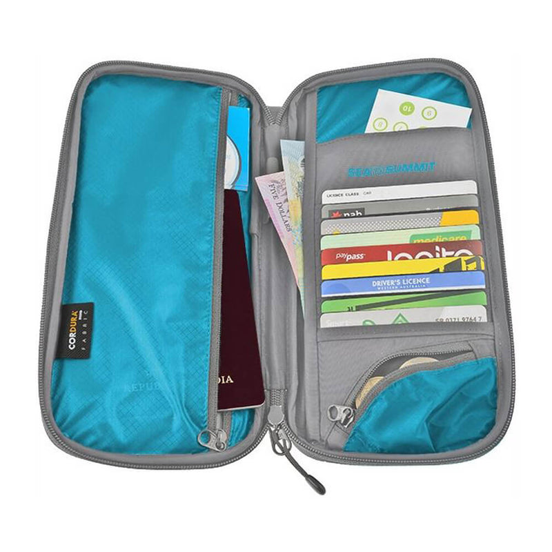 Reizende lichte reisportemonnee