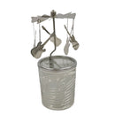 Candle Carrousel-achtige houder met roterende messen