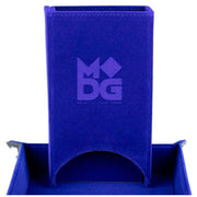 Tour de dés pliable en velours MDG