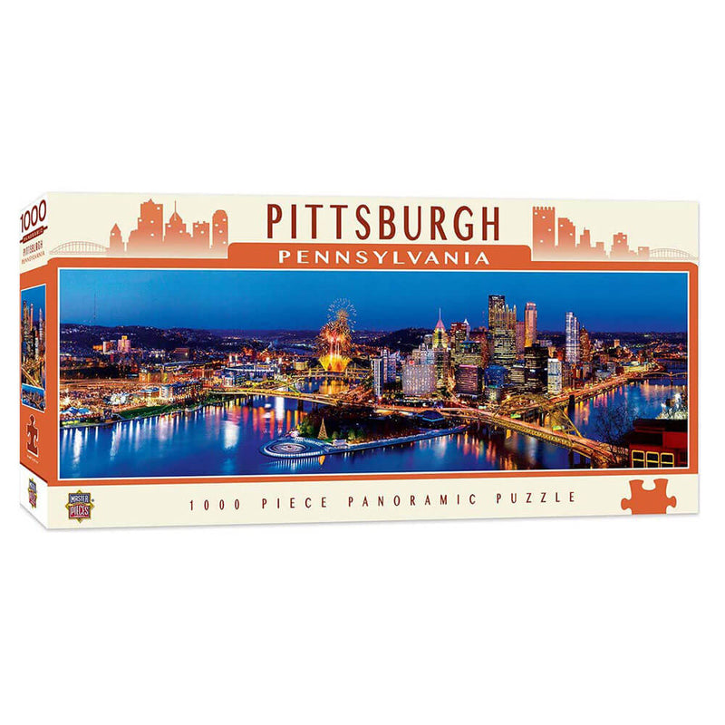 Chefs-d'œuvre Puzzle Panoramique (1000 pcs)