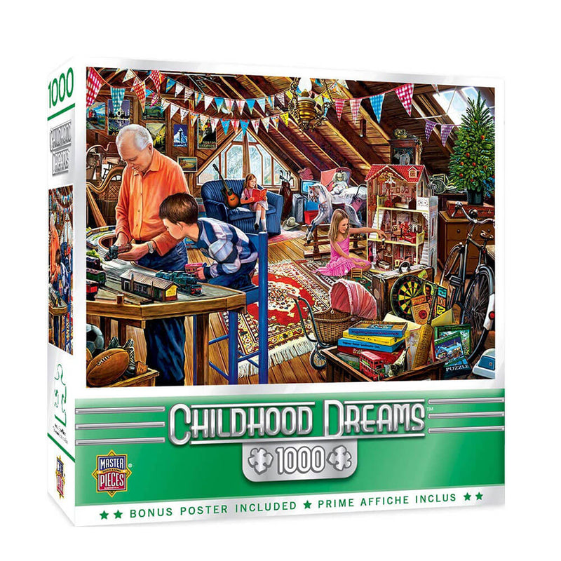 Chefs-d'œuvre Puzzle CD (1000 pcs)