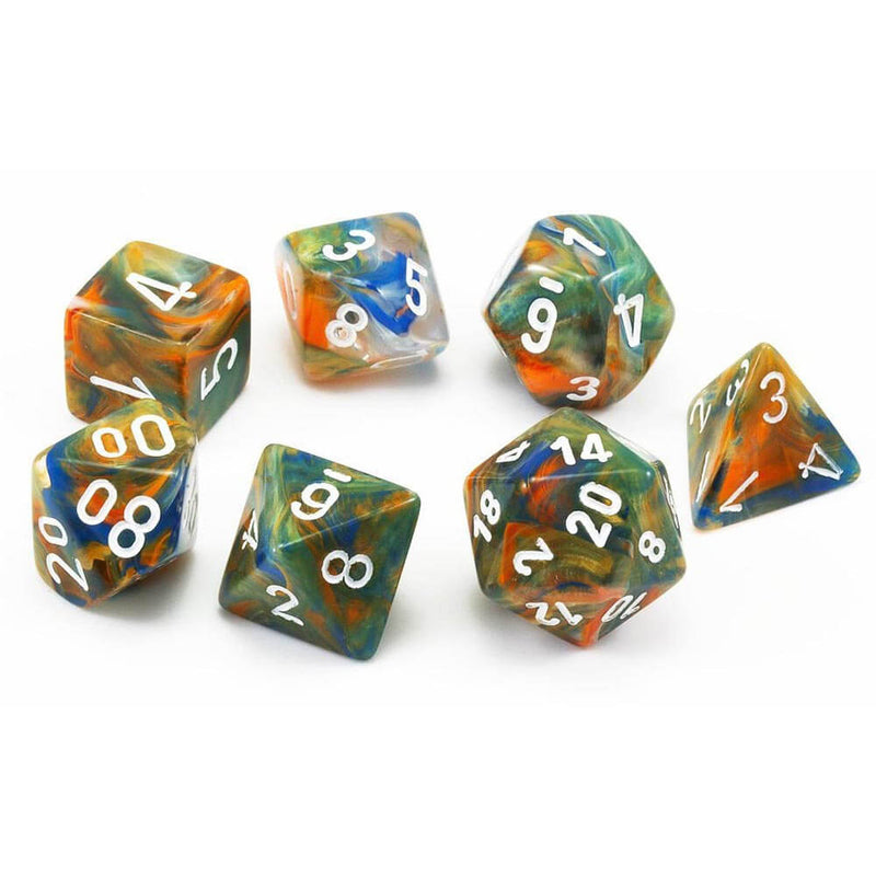D7-Die Set Dice (7 dés dans l'affichage)