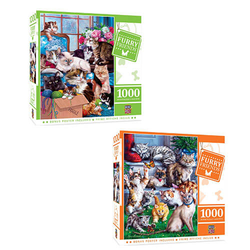 MP Furry Friends Puzzle (1000 pcs)