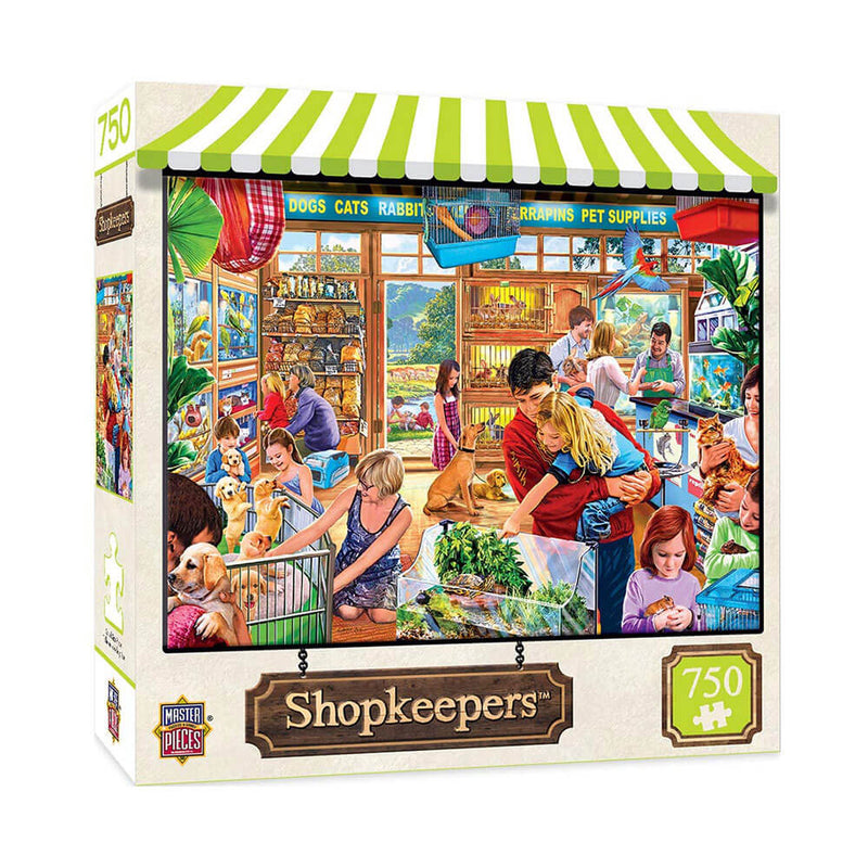 MP -winkeliers puzzel (750 stuks)