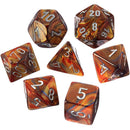 D7 Die Set Dice Lustrous Poly (7 dés)