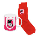 NRL Coffee Mug Heritage & Sock Pack