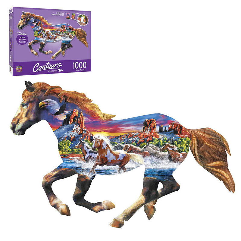 Puzzle en forme de contours MP (1000pcs)