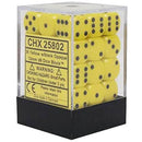 D6 dobbelstenen ondoorzichtig 12 mm (36 dobbelstenen)