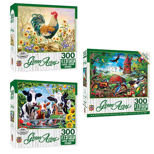 MP Green Acres EZ Grip Puzzle (300 pcs)