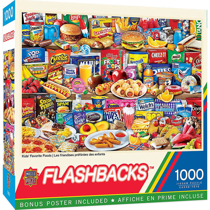 MasterPieces Flashbacks Casse-tête 1000 pièces