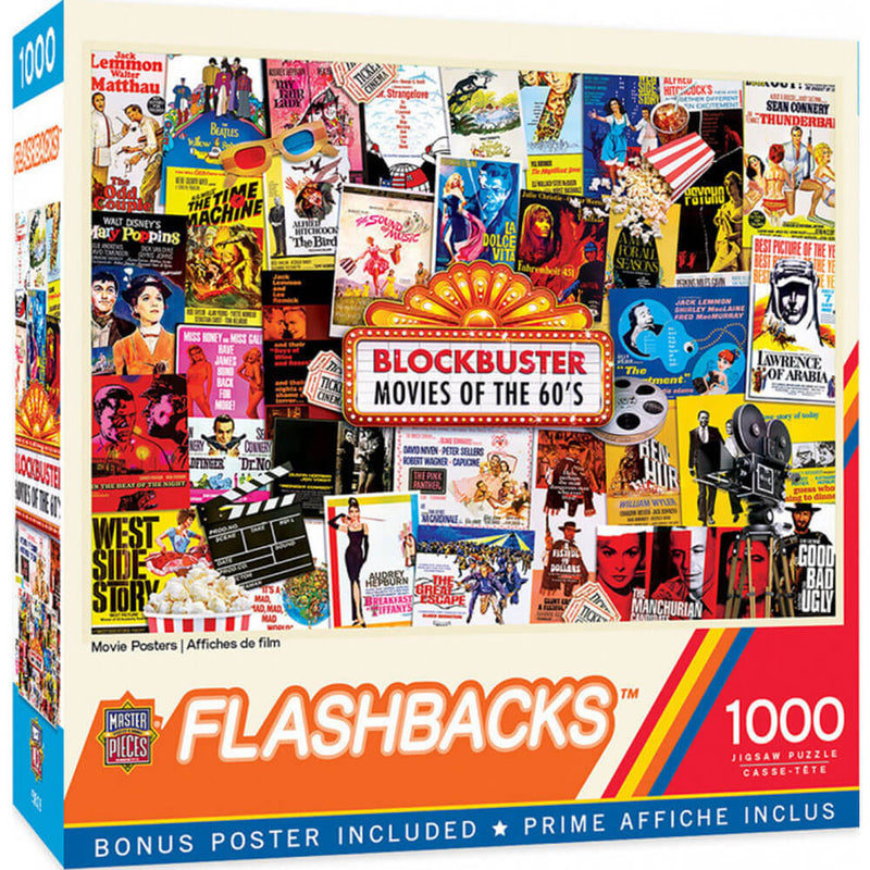 MasterPieces Flashbacks Casse-tête 1000 pièces