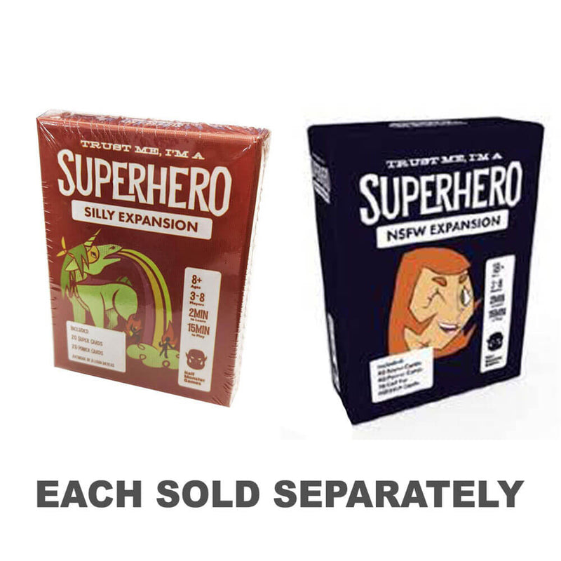 Trust Me I'm a Superhero Card Game Expansion