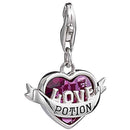 Harry Potter Silver Love Potion Charme met kristal