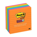 Post-it Lined Super Sticky Notes 6pk