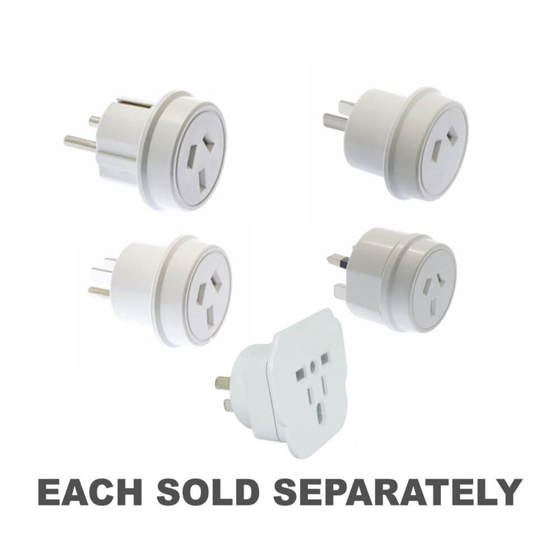 Moki Travel Adaptor (White)