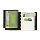 Marbig Kwik Zip Insert Cover & 5 Dividers Display Book (A4)