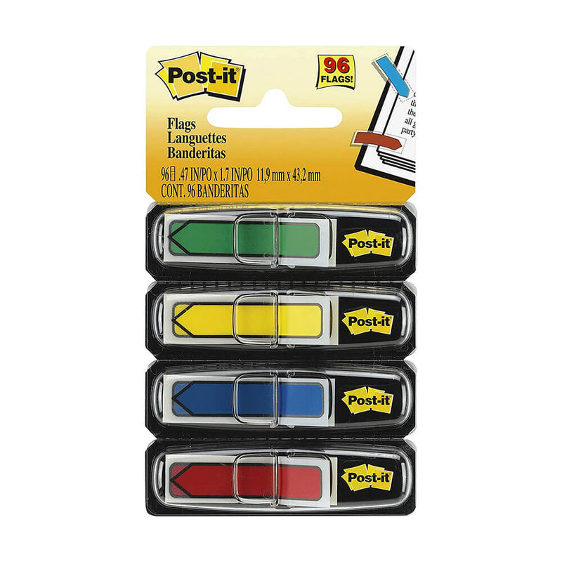 Drapeau Post-it fléché assorti (96 pk)