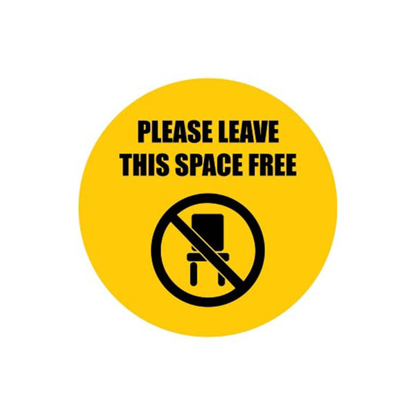 Avery Please Leave This Space Free 20cm Label A4 (5pk)