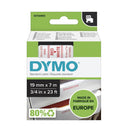 Étiquette de ruban Dymo D1 19 mm x 7 m