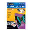 Fellowes pochettes de plastification brillantes A4 25pk