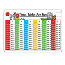 Leren kan leuke placemat zijn