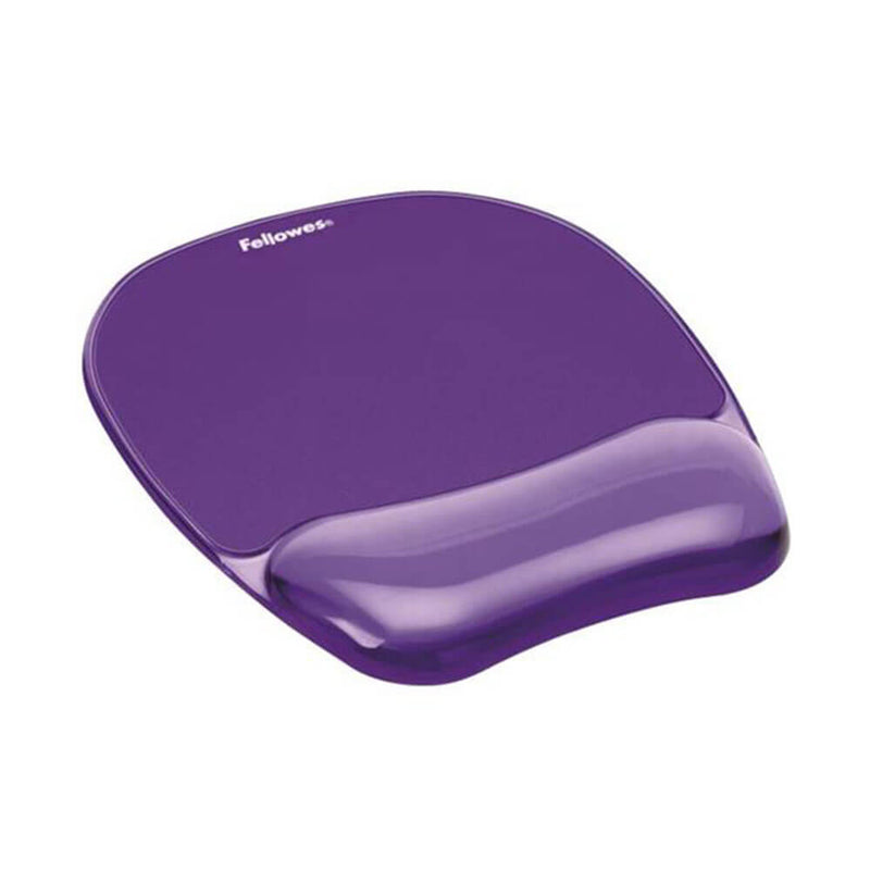 Tapis de souris et repose-poignets Fellowes Crystal Gel