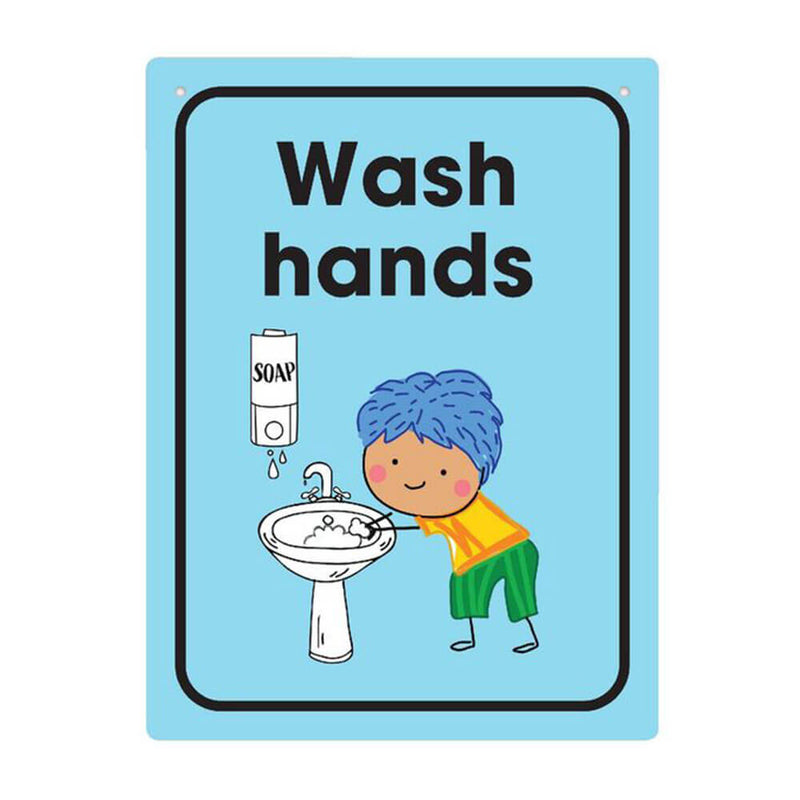 Panneau mural Durus Wash Hands (225x300mm)