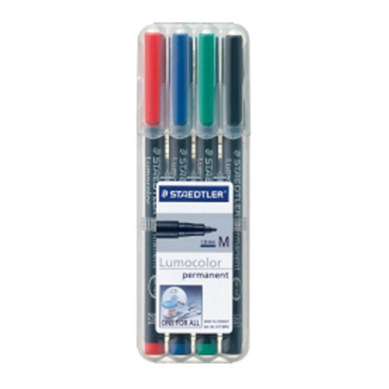Staedtler 317 Marqueur permanent moyen assorti