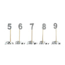 Alpen Glitter Long Stick Candle (Silver)